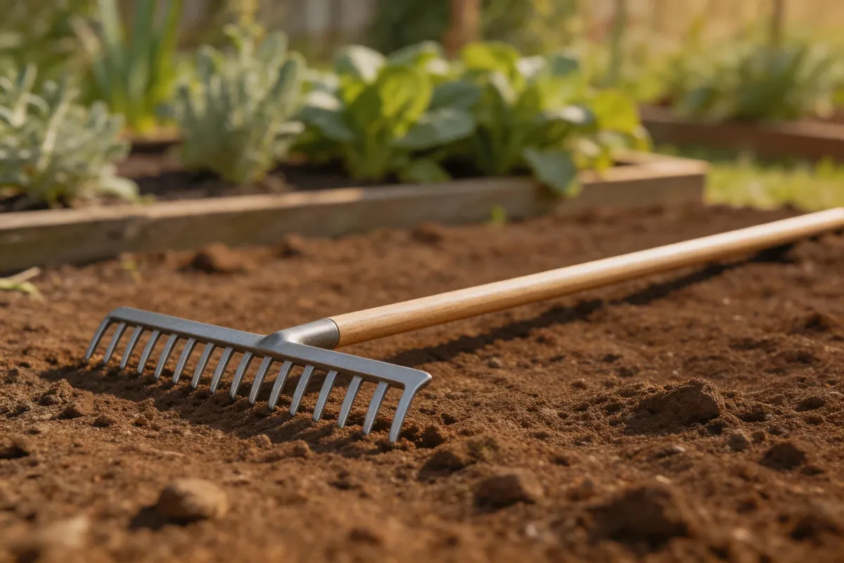 Garden Rake - garden tool recommended by Monty Don