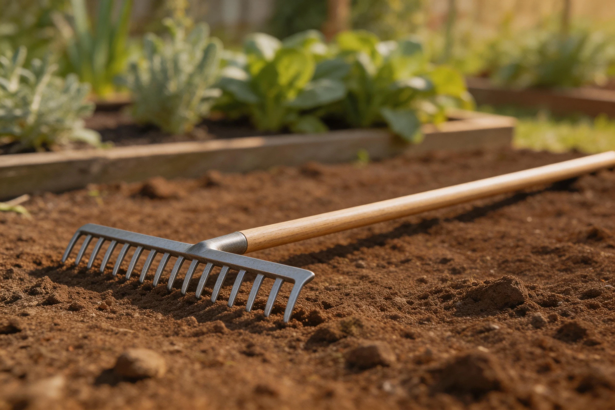 Garden Rake - garden tool recommended by Monty Don