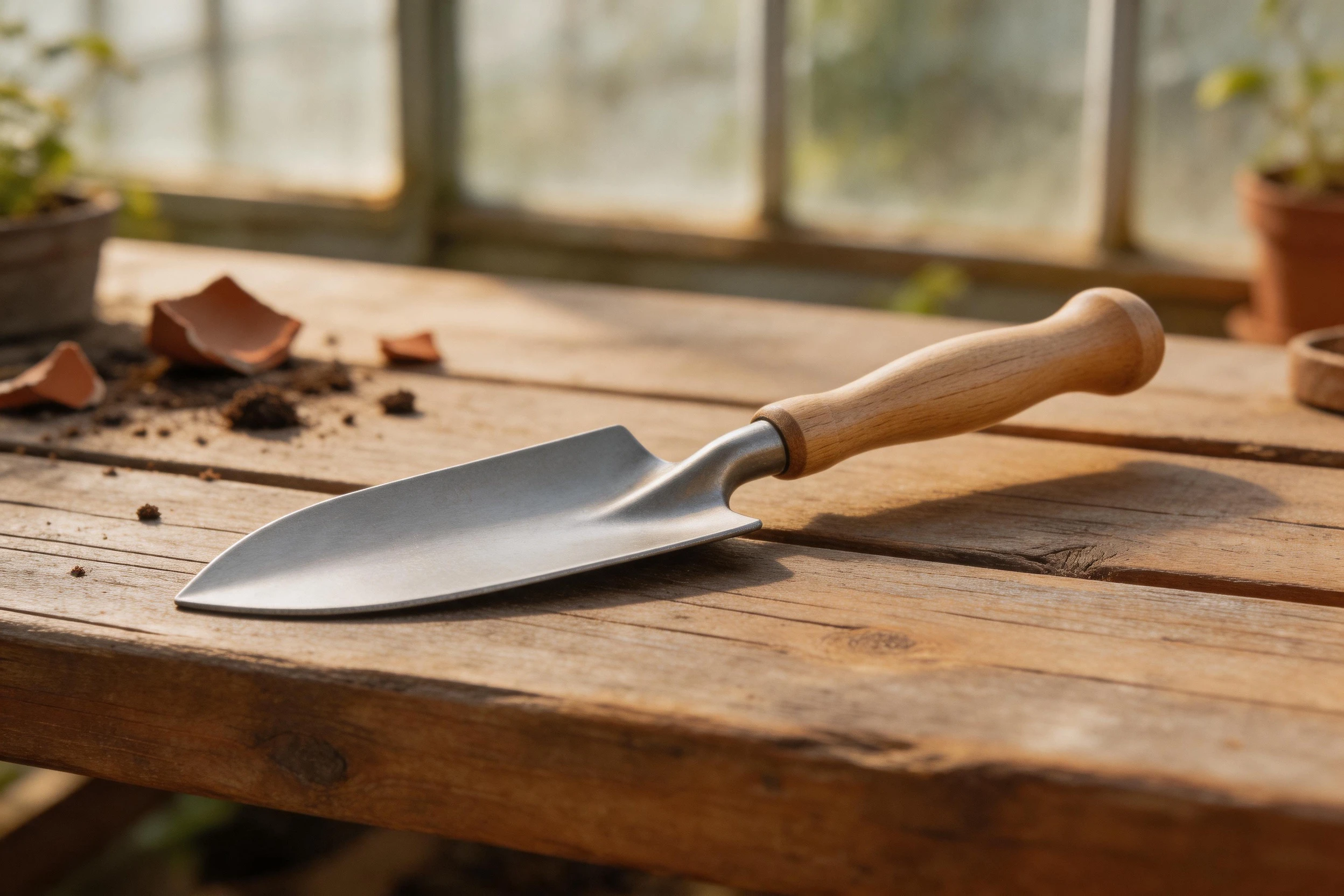 Sneeboer Old Dutch Style Trowel - garden tool recommended by Monty Don